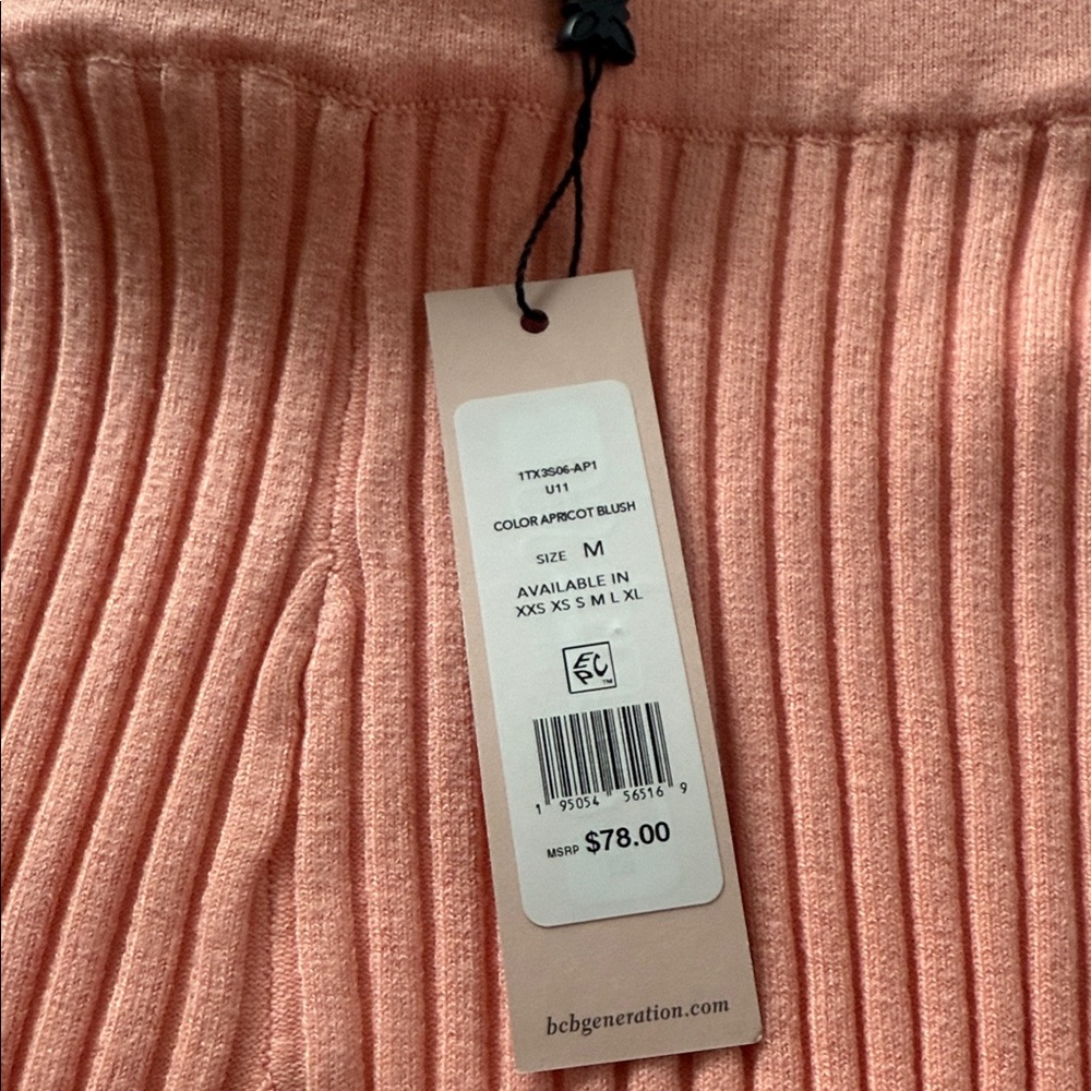 BCBGeneration Pink Ribbed Knit Set - Picture 5 of 5
